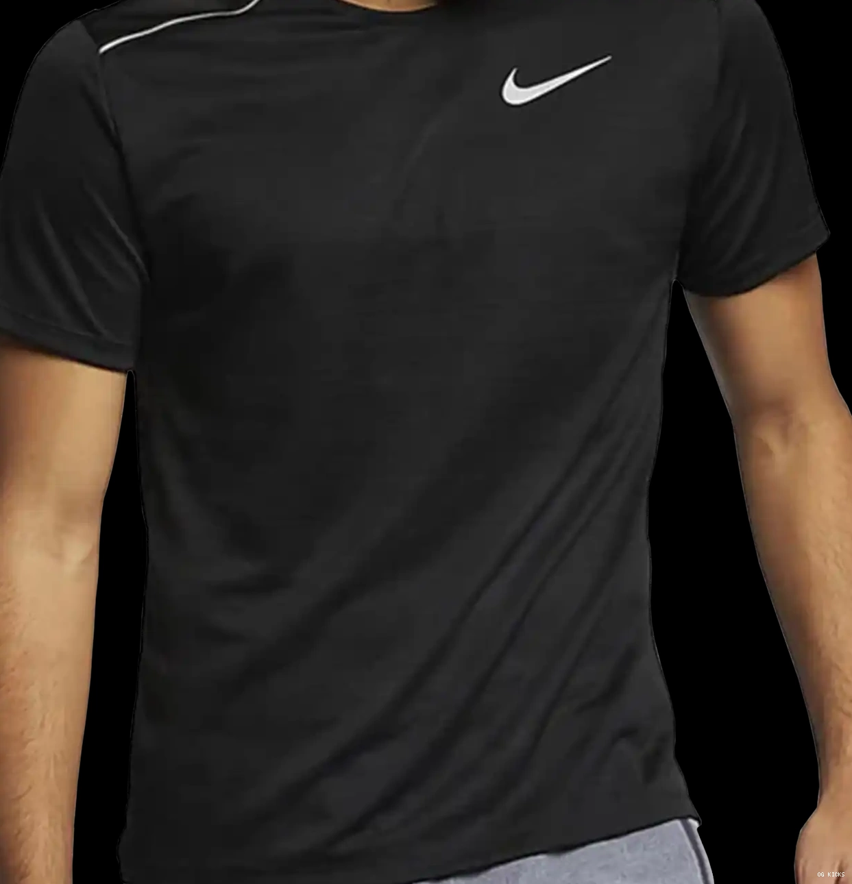 Black Miler 1.0 Shirt Nike Dri-Fit T 0624